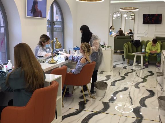 Ликс Nail, интерьер