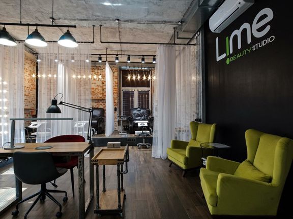 Lime, интерьер