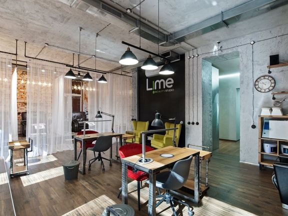 Lime, интерьер