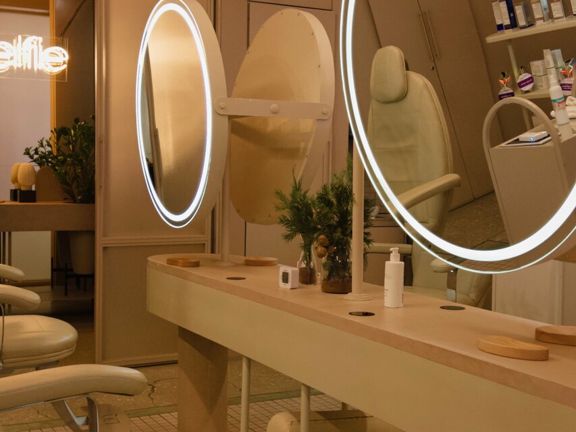Liq Skinbar, интерьер