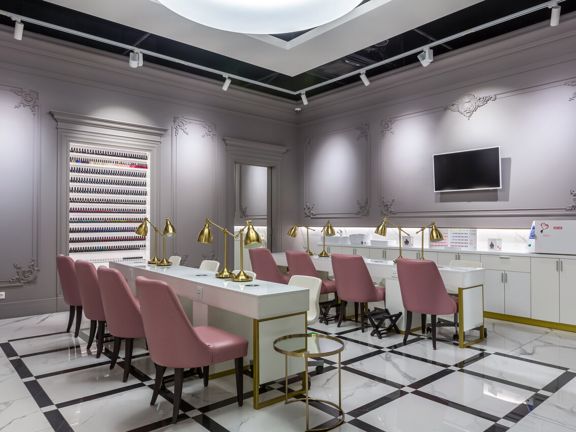 Looknails, интерьер