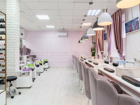 Love nails, интерьер