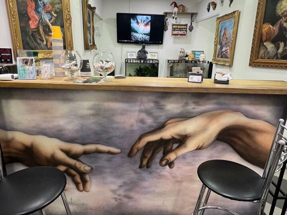 M-art Tattoo, интерьер