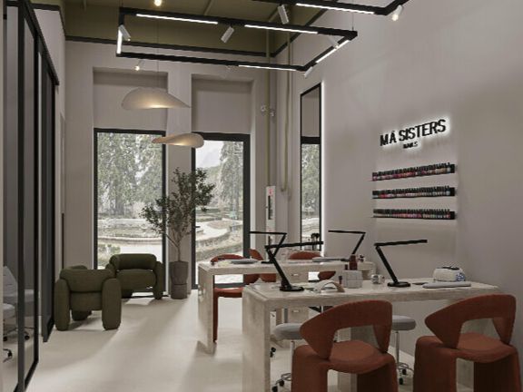 Ma sisters ногти, интерьер