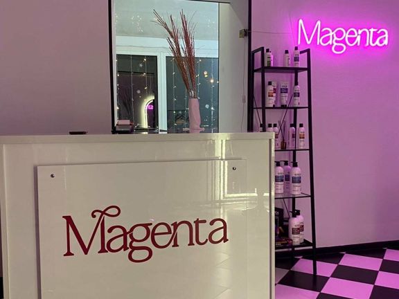 Маджента, интерьер