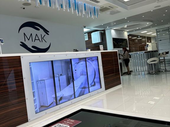 Мак, интерьер