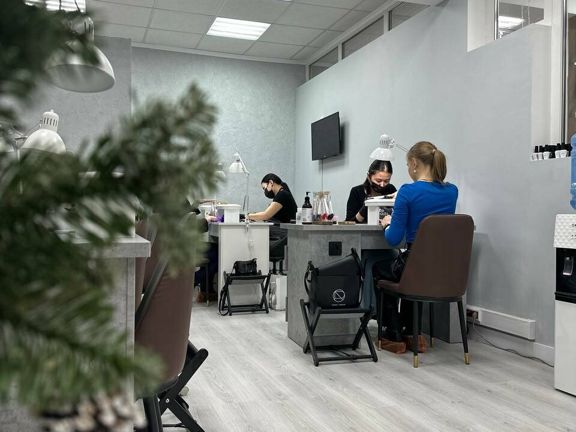 Маникюр и педикюр, интерьер