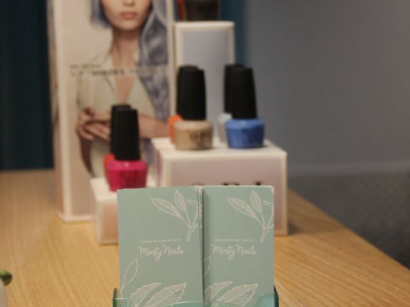 Minty Nails, интерьер