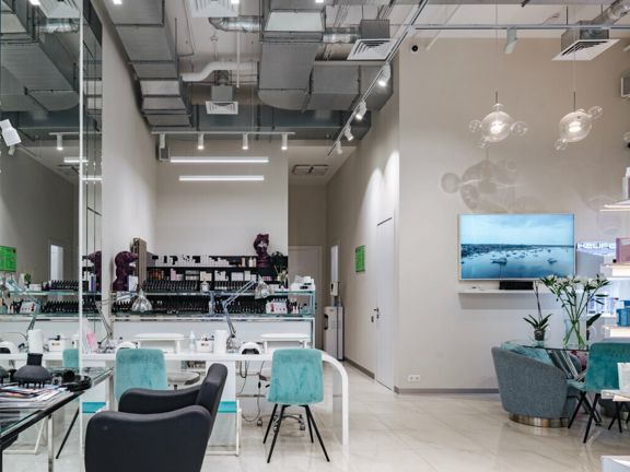 Molecule, интерьер