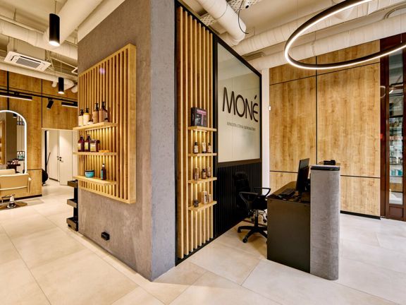 Mone, интерьер
