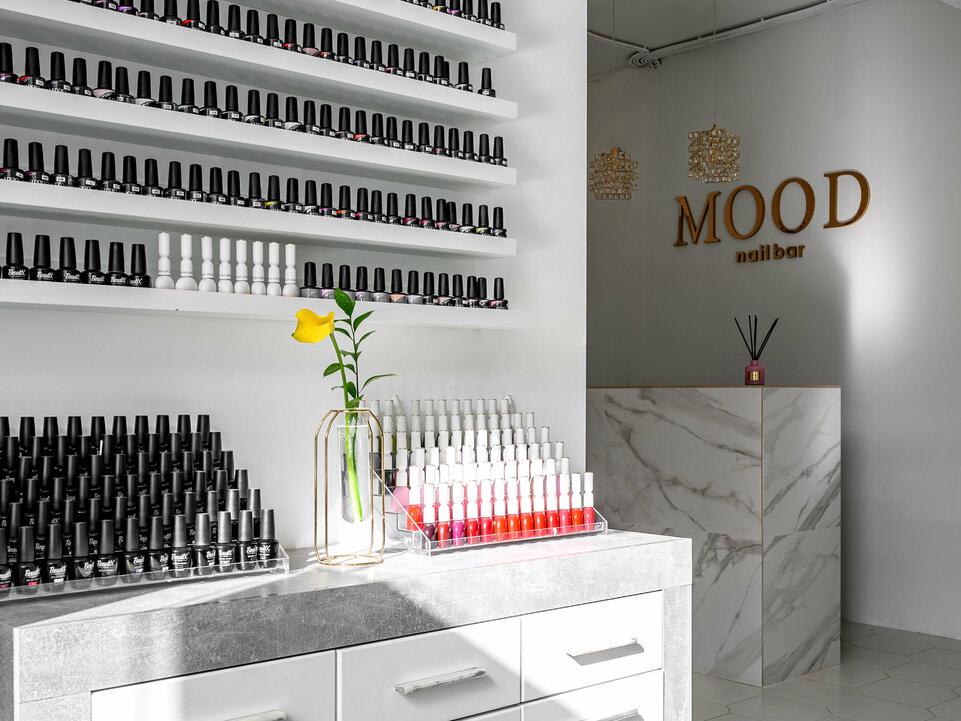 Mood nail bar, интерьер