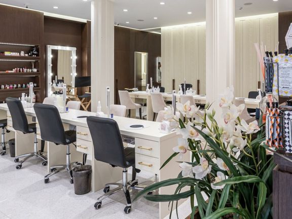 Москвичка Nails, интерьер
