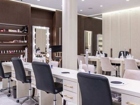 Москвичка Nails, интерьер