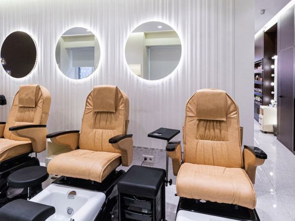 Москвичка Nails, интерьер
