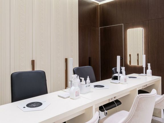 Москвичка Nails, интерьер