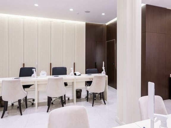 Москвичка Nails, интерьер