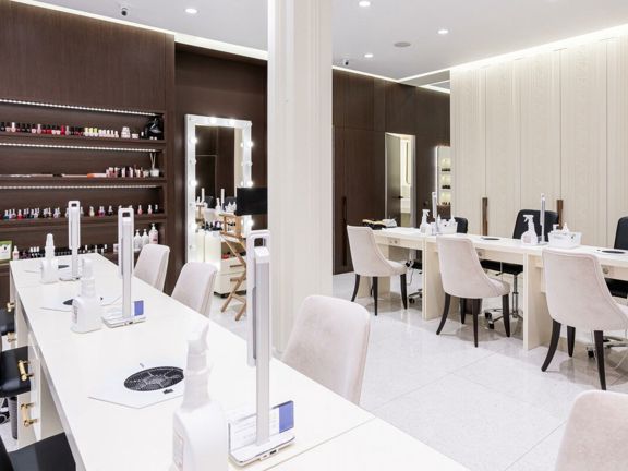 Москвичка Nails, интерьер