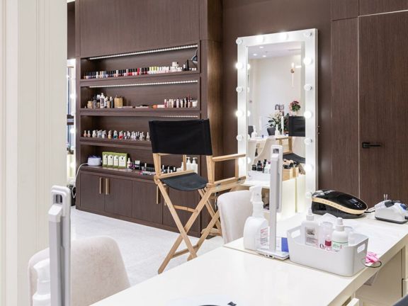 Москвичка Nails, интерьер
