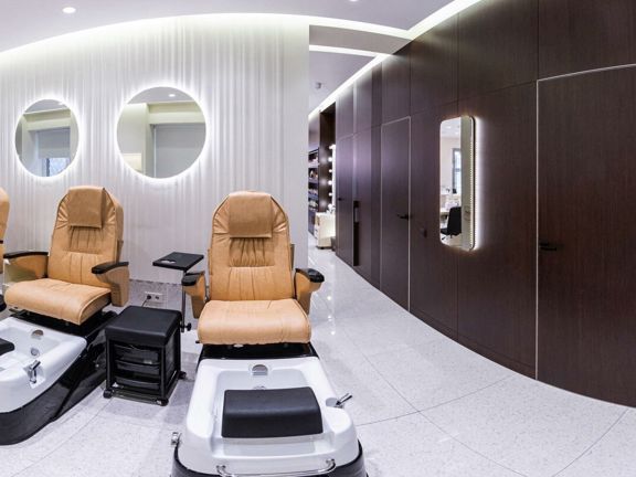 Москвичка Nails, интерьер