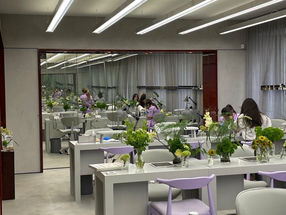 Москвичка Nails, интерьер