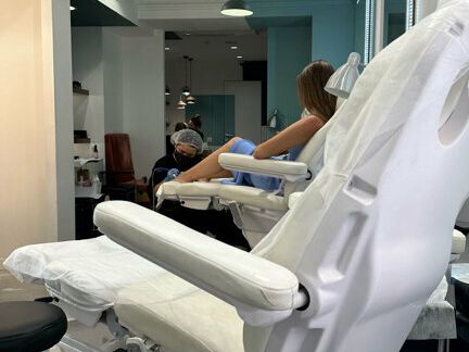 Москвичка Nails, интерьер