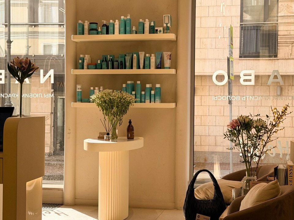 Nabo, интерьер