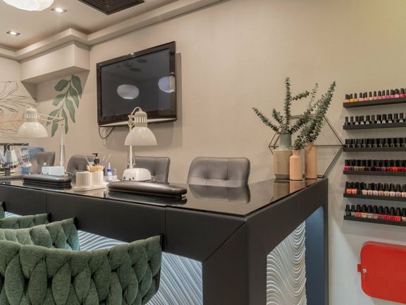 Nail Bar, интерьер