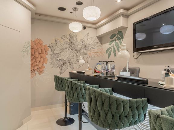 Nail Bar, интерьер