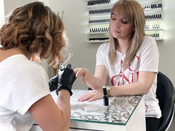 Nail Club, интерьер