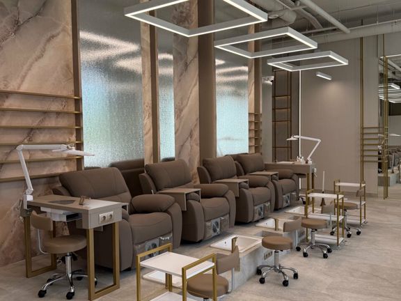 Nail Cocktail, интерьер