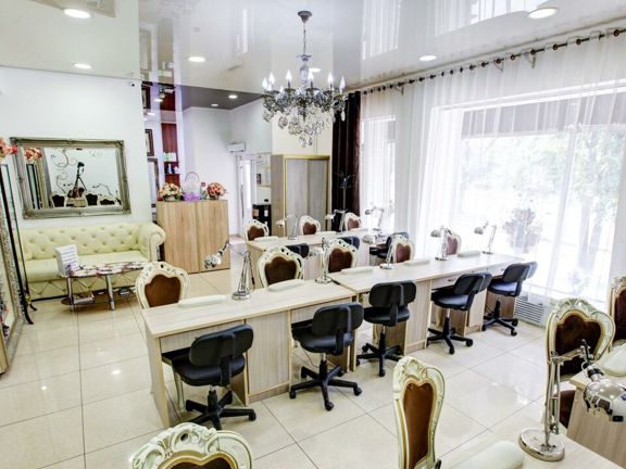 Nail shine, интерьер