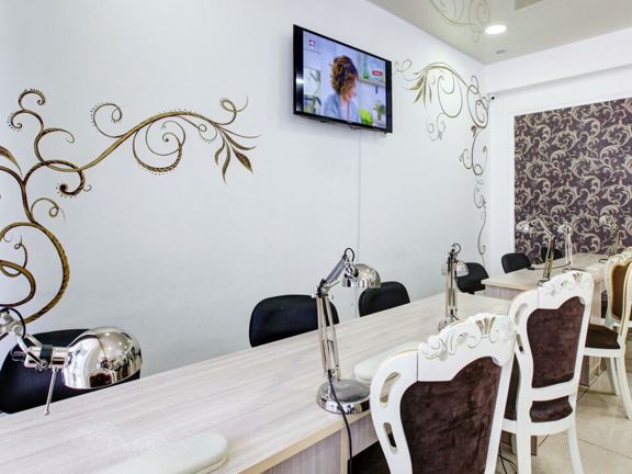 Nail shine, интерьер