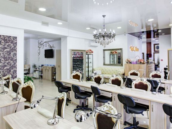 Nail shine, интерьер
