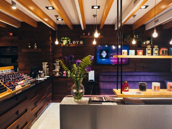 Nail Spot, интерьер
