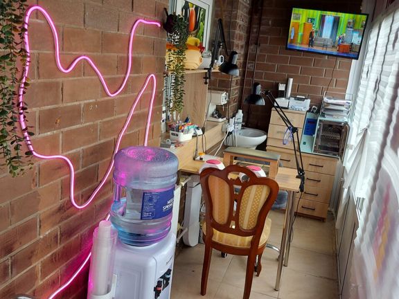 Nailsbar, интерьер