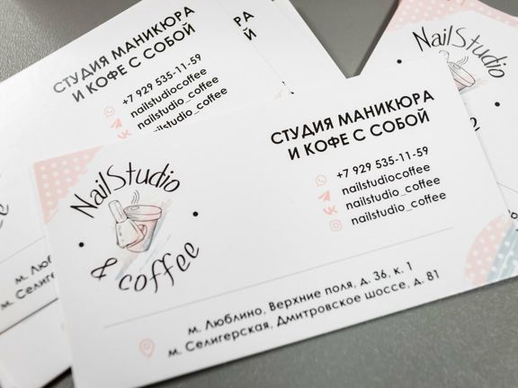 NailStudio&Coffee, интерьер
