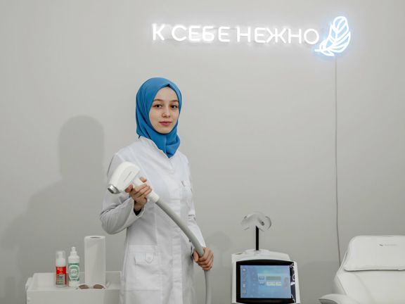 Нежно, интерьер