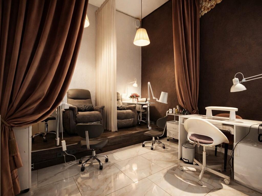 Única Beauty Bar, интерьер