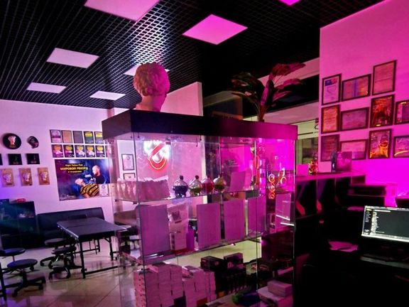Night Tattoo Club, интерьер