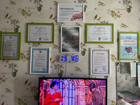 Ноготки, интерьер