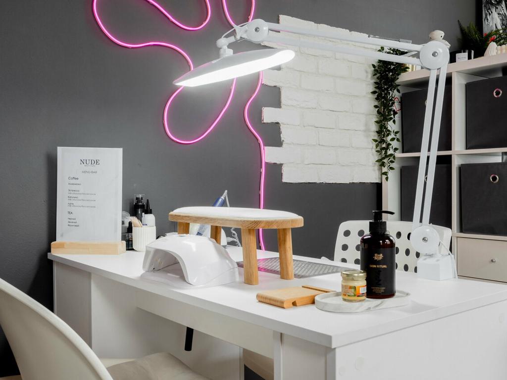 Nude beauty studio, интерьер