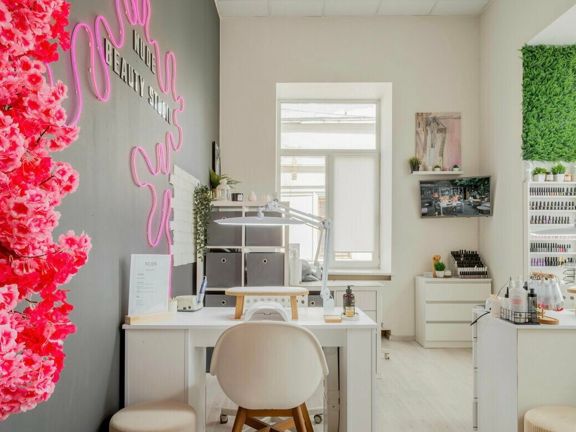 Nude beauty studio, интерьер
