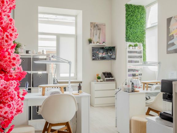 Nude beauty studio, интерьер