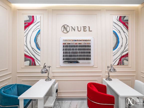 Nuel, интерьер