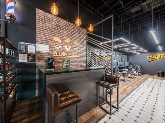 OldBoy Barbershop, интерьер