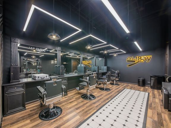 OldBoy Barbershop, интерьер