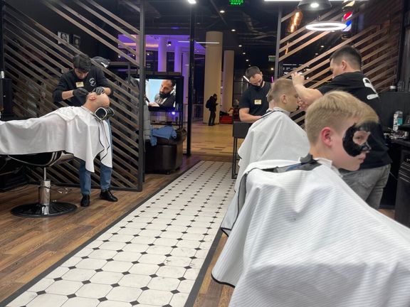 OldBoy Barbershop, интерьер
