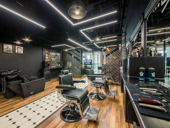 OldBoy Barbershop, интерьер
