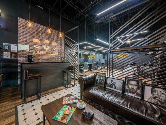 OldBoy Barbershop, интерьер