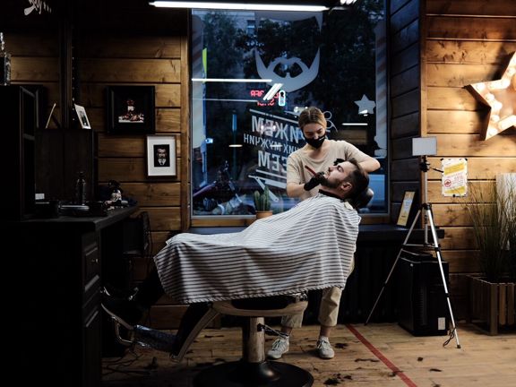 OldBoy Barbershop, интерьер